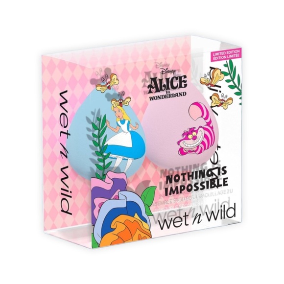 ▶️*⚡️🆕📦*BNIB* WET N WILD x ALICE | Nothing is impossible makeup sponges set - Picture 7 of 12